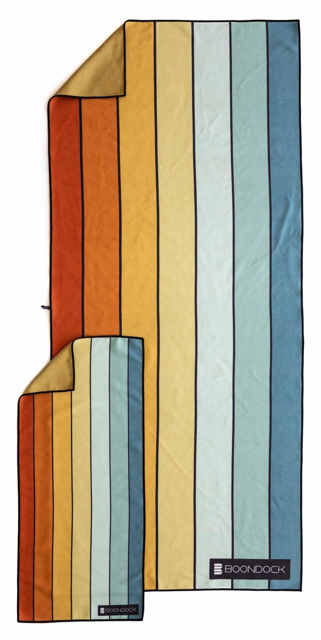 boondock prism sand free beach towel gym towel set main multicolor rainbow