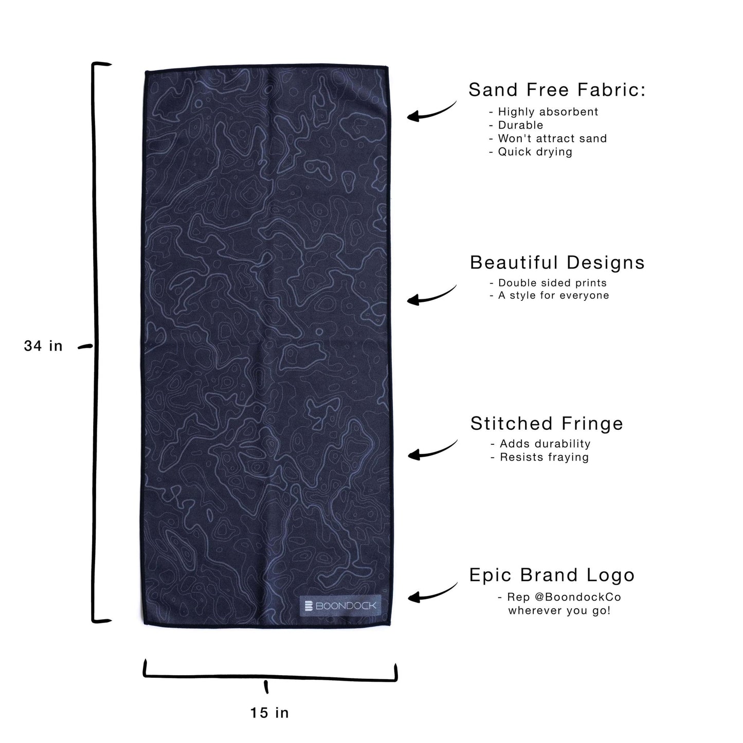 Overland - Multipurpose Gym Towel